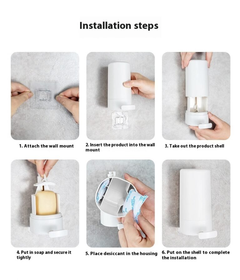 3 Levels Adjustable Soap Grinder Dispenser For Hand Washing - Image 6