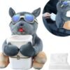 Cartoon Armrest Car Tissue Box Organizer