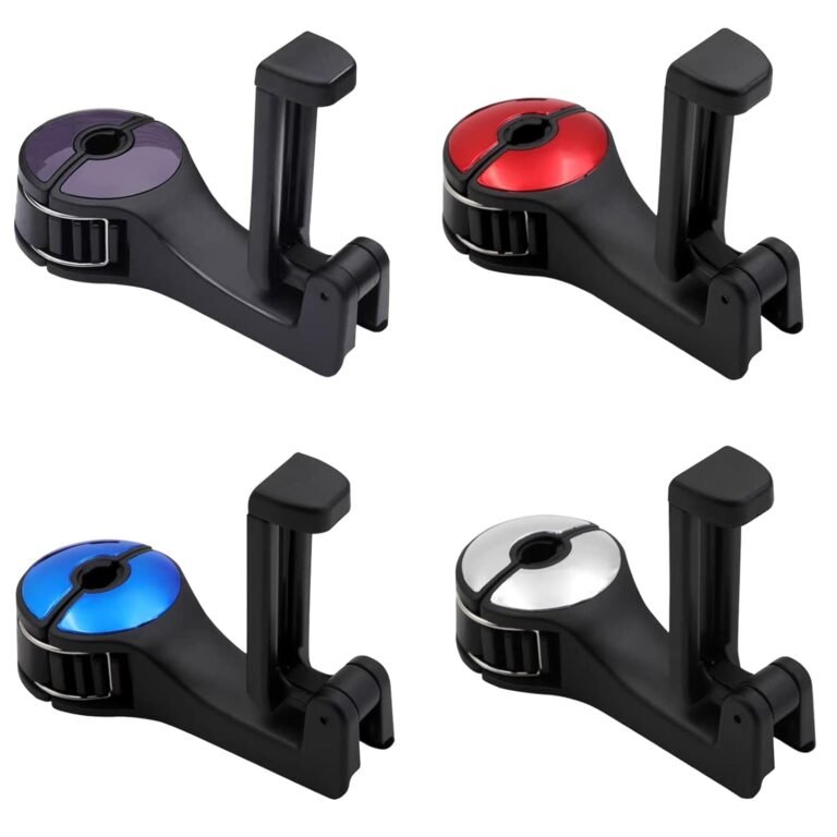 Dual-Function Car Headrest Hooks With 360° Rotation - Image 2