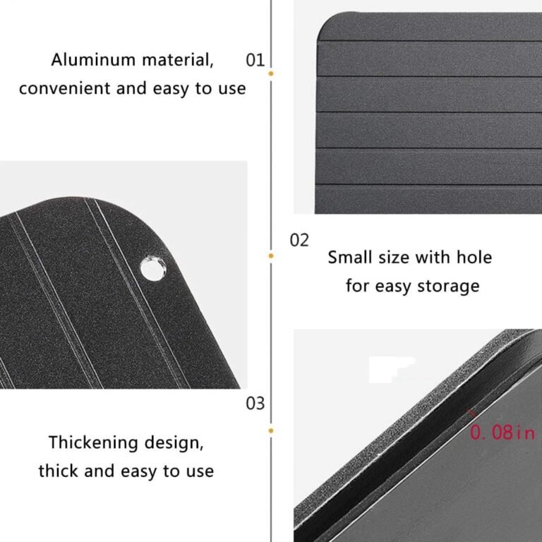 New Aluminium Alloy Fast Defrosting Tray For Frozen Food - Image 10