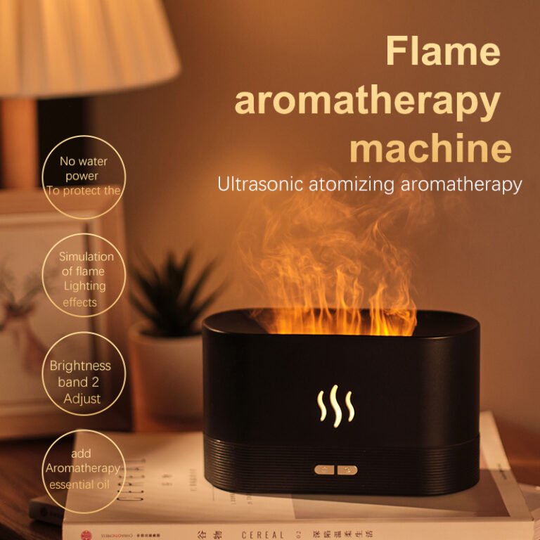 Colorful Perfume Air Humidifier With LED Lighting Simulation - Image 3