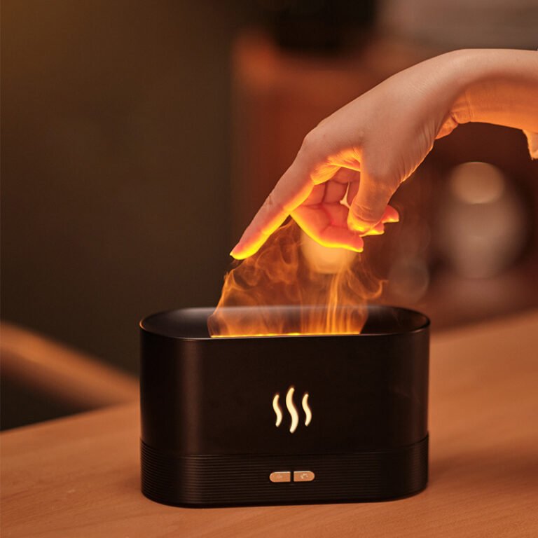Colorful Perfume Air Humidifier With LED Lighting Simulation