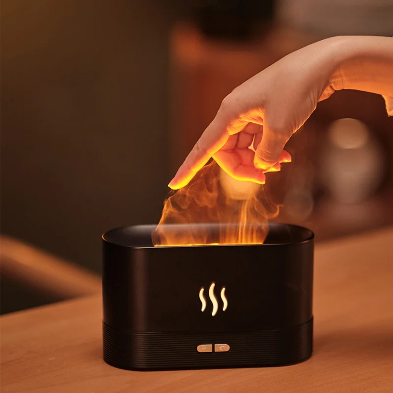 Colorful Perfume Air Humidifier With LED Lighting Simulation