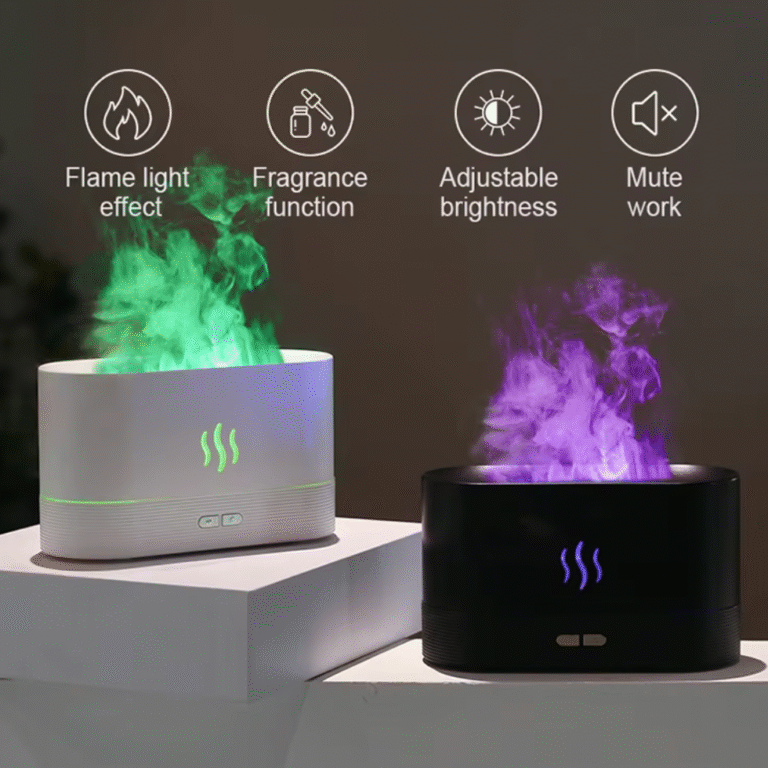 Colorful Perfume Air Humidifier With LED Lighting Simulation - Image 2