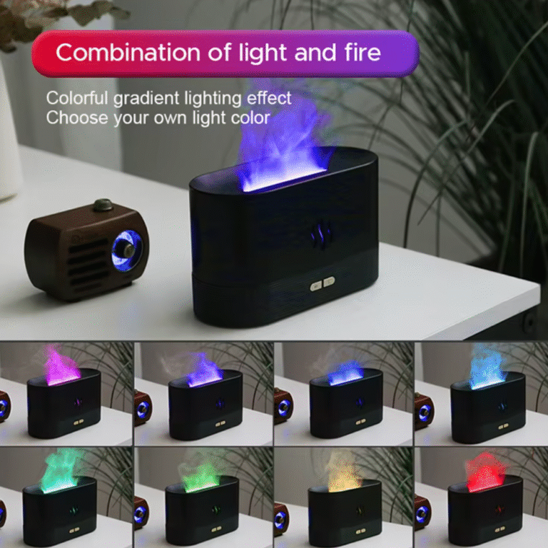 Colorful Perfume Air Humidifier With LED Lighting Simulation - Image 7