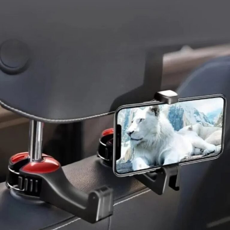 Dual-Function Car Headrest Hooks With 360° Rotation - Image 8