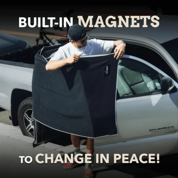 Multifunctional Magnet Beach Towel - Image 4