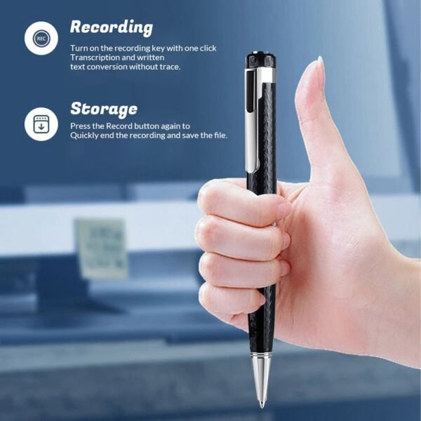Mini Audio Voice Recorder Hidden Pen - Image 7