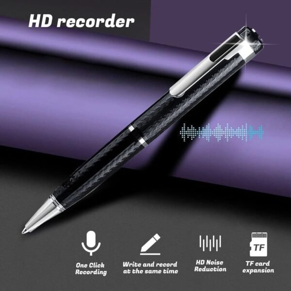 Mini Audio Voice Recorder Hidden Pen - Image 3