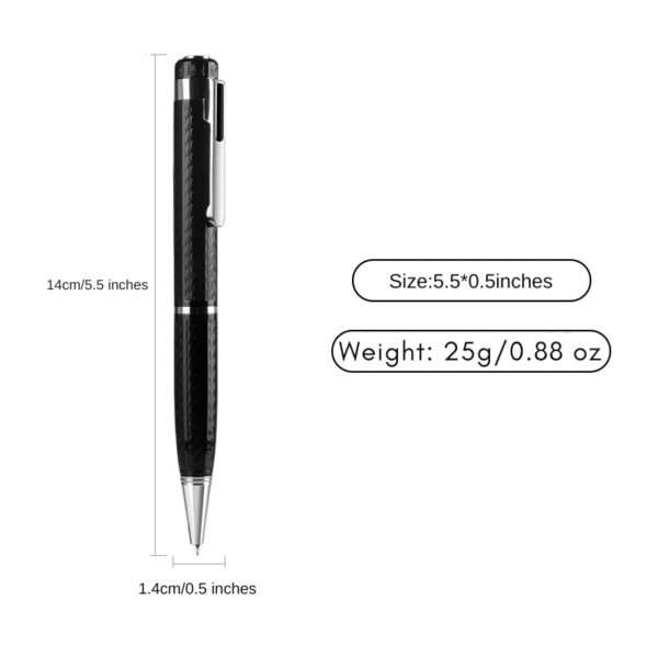 Mini Audio Voice Recorder Hidden Pen - Image 11