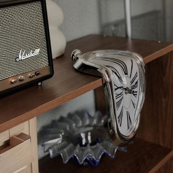 Surreal Melting Clock - Salvador Dali Surreal Melting Clock For Home Decoration - Image 8