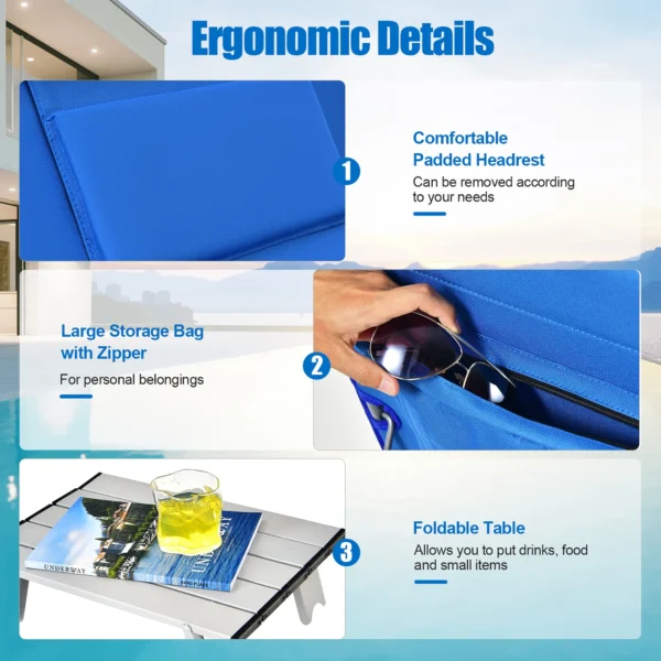 Outdoor Folding Mat Lounge - Image 9