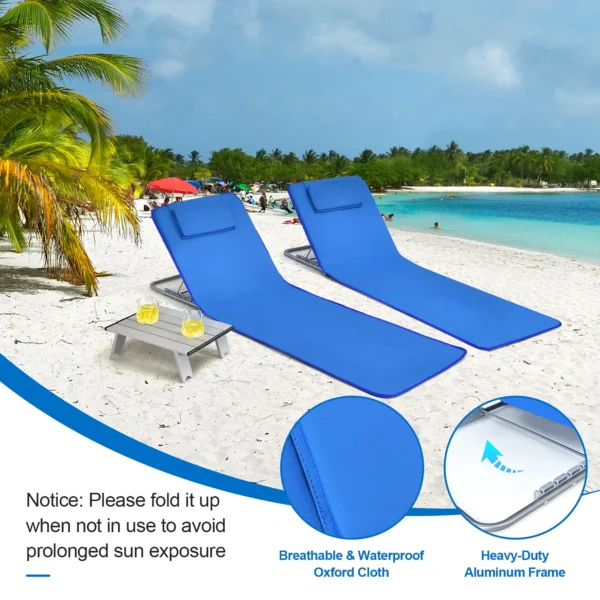 Outdoor Folding Mat Lounge - Image 7