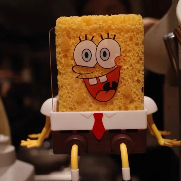 Creative Bob Sponge Holder For Kitchen Supplies - Image 10