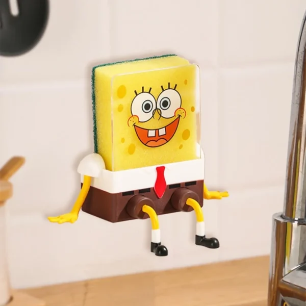 Creative Bob Sponge Holder For Kitchen Supplies