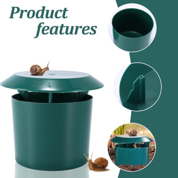 Eco-friendly Durable Snail Slug Trap, Garden Tool - Image 3
