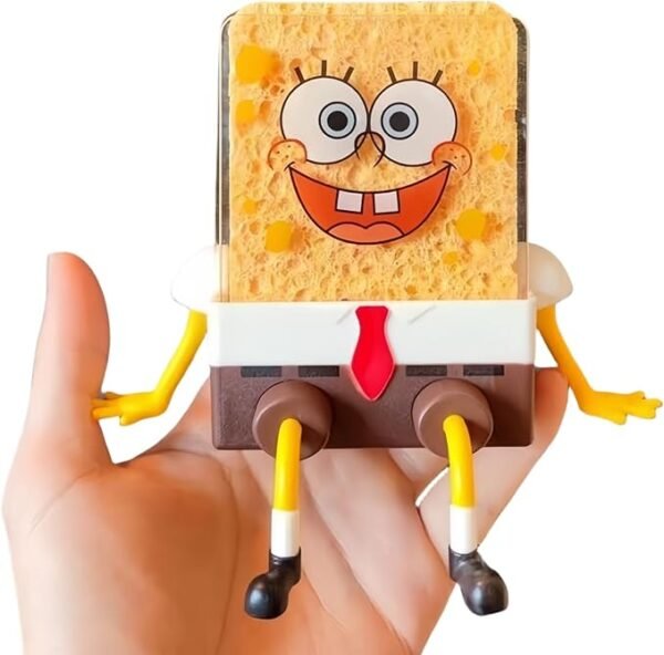 Creative Bob Sponge Holder For Kitchen Supplies - Image 8