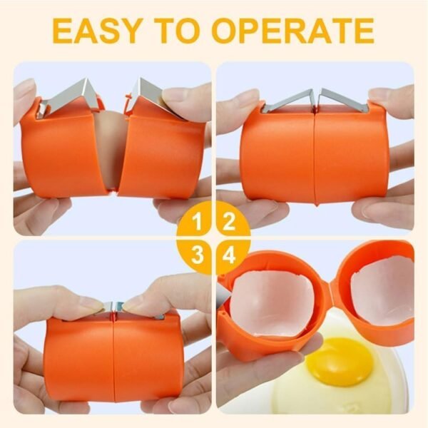 Portable Eggshell Separator Tool For Raw Eggs - Image 3