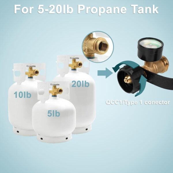 Outdoor Propane Tank Gauge For Monitoring Gas Levels - Image 14