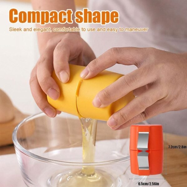 Portable Eggshell Separator Tool For Raw Eggs - Image 4