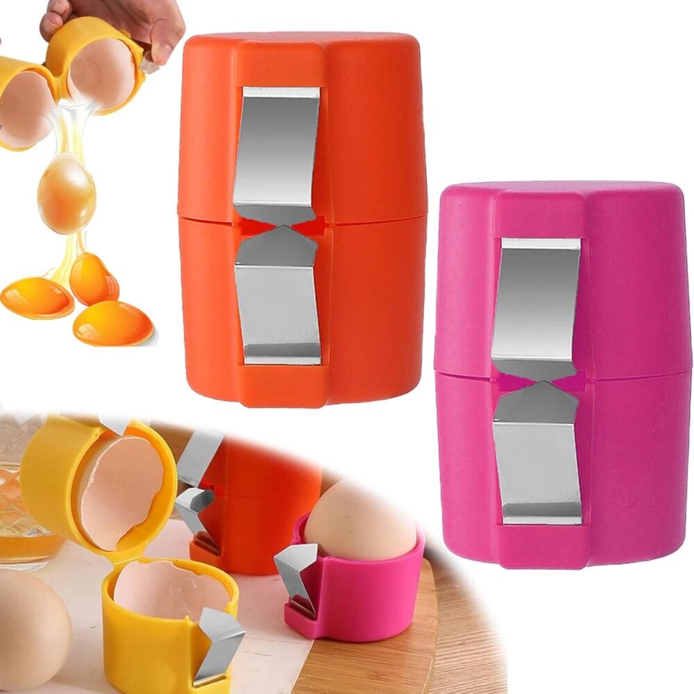 Portable Eggshell Separator Tool For Raw Eggs