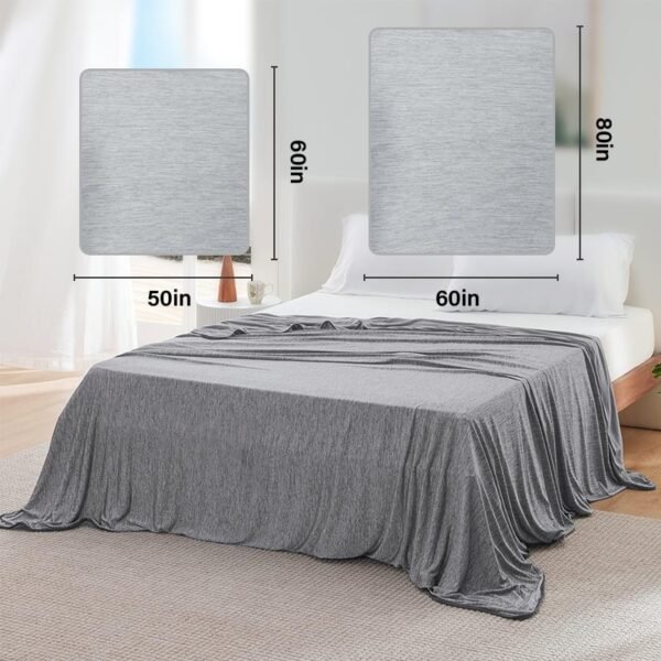 Lightweight and Breathable Summer Cooling Blanket For Cool Sleep And Night Sweats - Image 11
