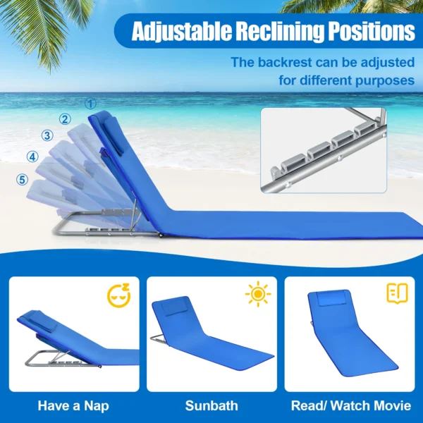 Outdoor Folding Mat Lounge - Image 8