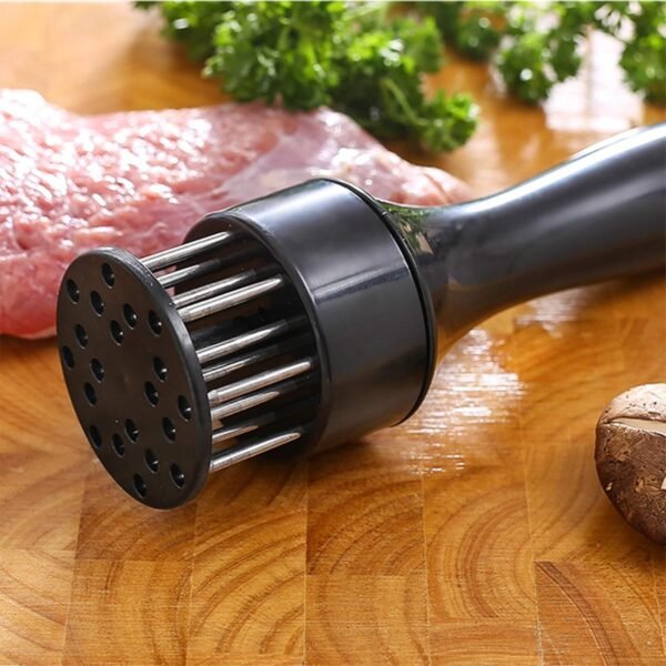 Stainless Steel Meat Tenderizer Needle 21 Pin Steak BBQ Kitchen Cooking Tool - Image 6