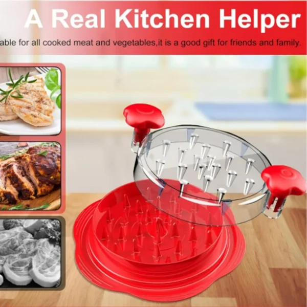 Professional Chicken & Meat Twist Shredder Tool - Image 7
