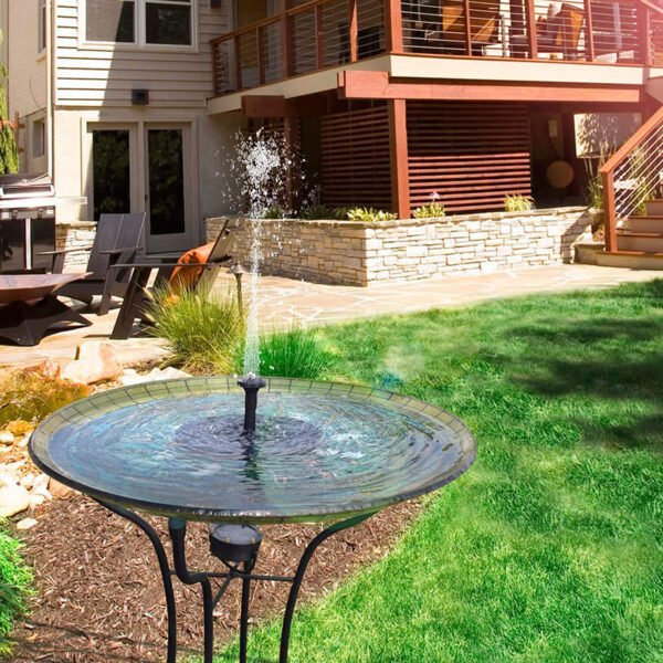 Garden Décor Solar Water Fountain - Image 4