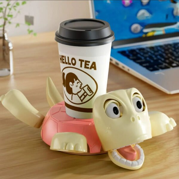 Creative 3D Turtle Coaster With Funny Expression - Image 7
