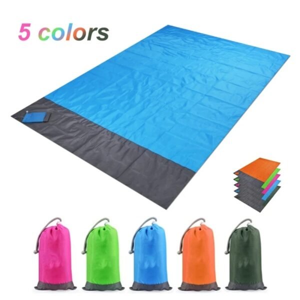 Waterproof Beach Camping Mat With Storage Bag - Image 7