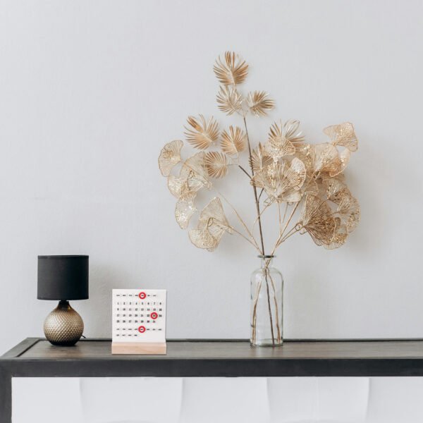 New 2025 Minimalist Wood Perpetual Calendar For Home Decoration - Image 9