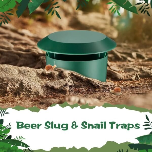 Eco-friendly Durable Snail Slug Trap, Garden Tool - Image 2