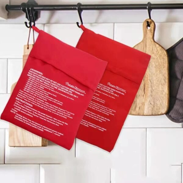 4 Minutes Efficient Baking Microwave Potato Bag, Kitchen Supplies - Image 10