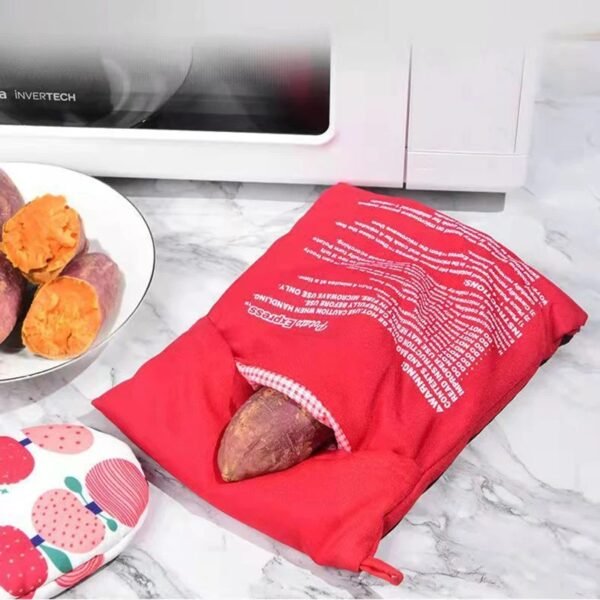 4 Minutes Efficient Baking Microwave Potato Bag, Kitchen Supplies - Image 9