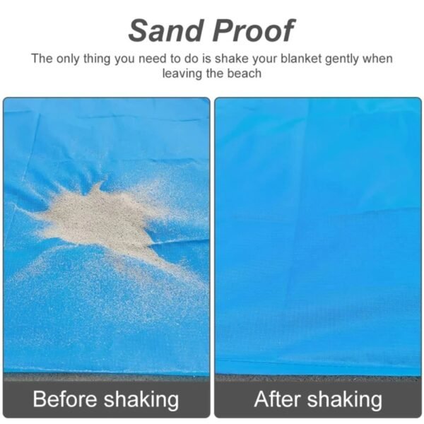 Waterproof Beach Camping Mat With Storage Bag - Image 2