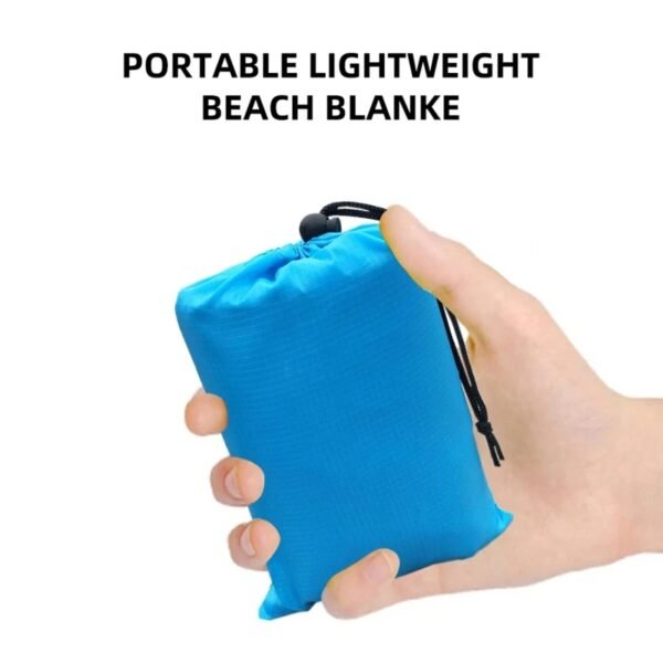 Waterproof Beach Camping Mat With Storage Bag - Image 5