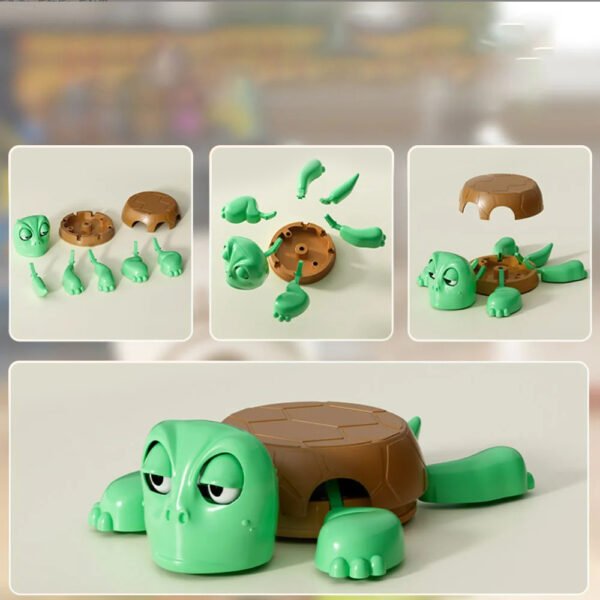 Creative 3D Turtle Coaster With Funny Expression - Image 3