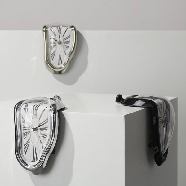 Surreal Melting Clock - Salvador Dali Surreal Melting Clock For Home Decoration - Image 2