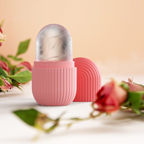 Silicone Massager Facial Ice Roller, Skin Care Tool - Image 3