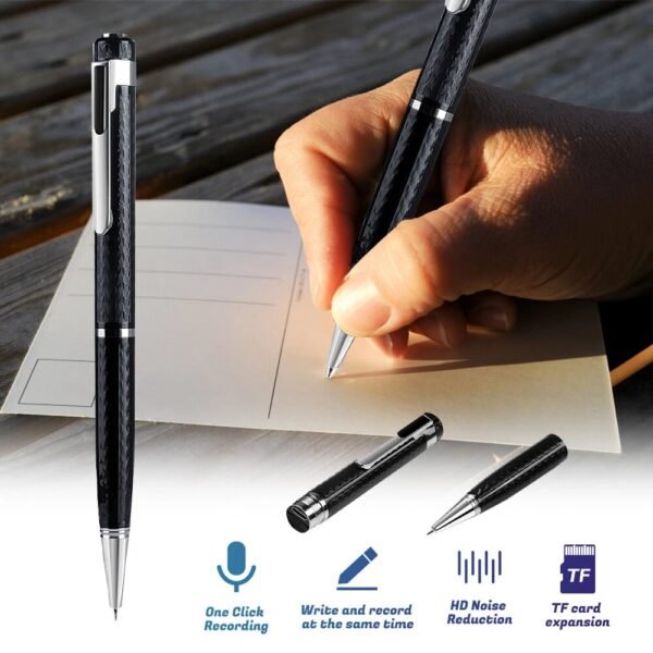 Mini Audio Voice Recorder Hidden Pen - Image 2