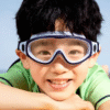 Large Frame Waterproof And Anti-Fog Children's Swimming Goggles