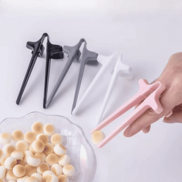 Compact Finger Chopsticks For Mess-Free Snacking