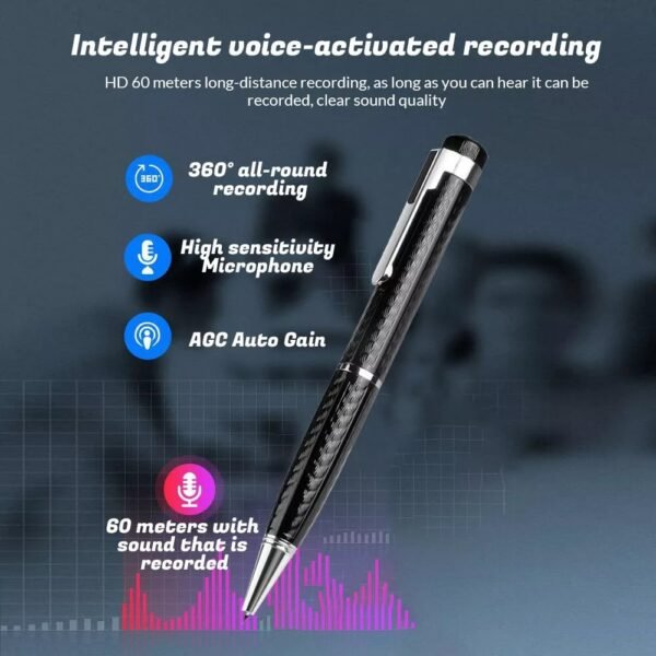 Mini Audio Voice Recorder Hidden Pen - Image 4