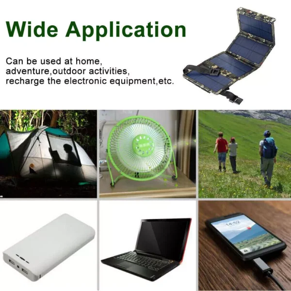 Foldable Solar Panel Charger For Your Devices On The Go! - Image 9
