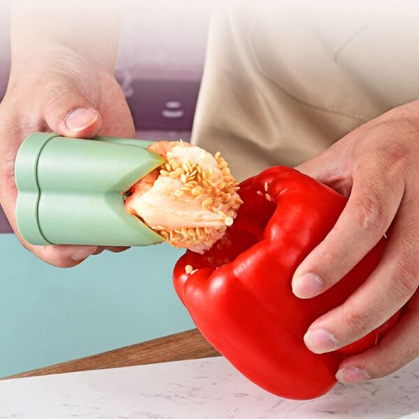 2in1 Fruit Pepper Corer - Image 4