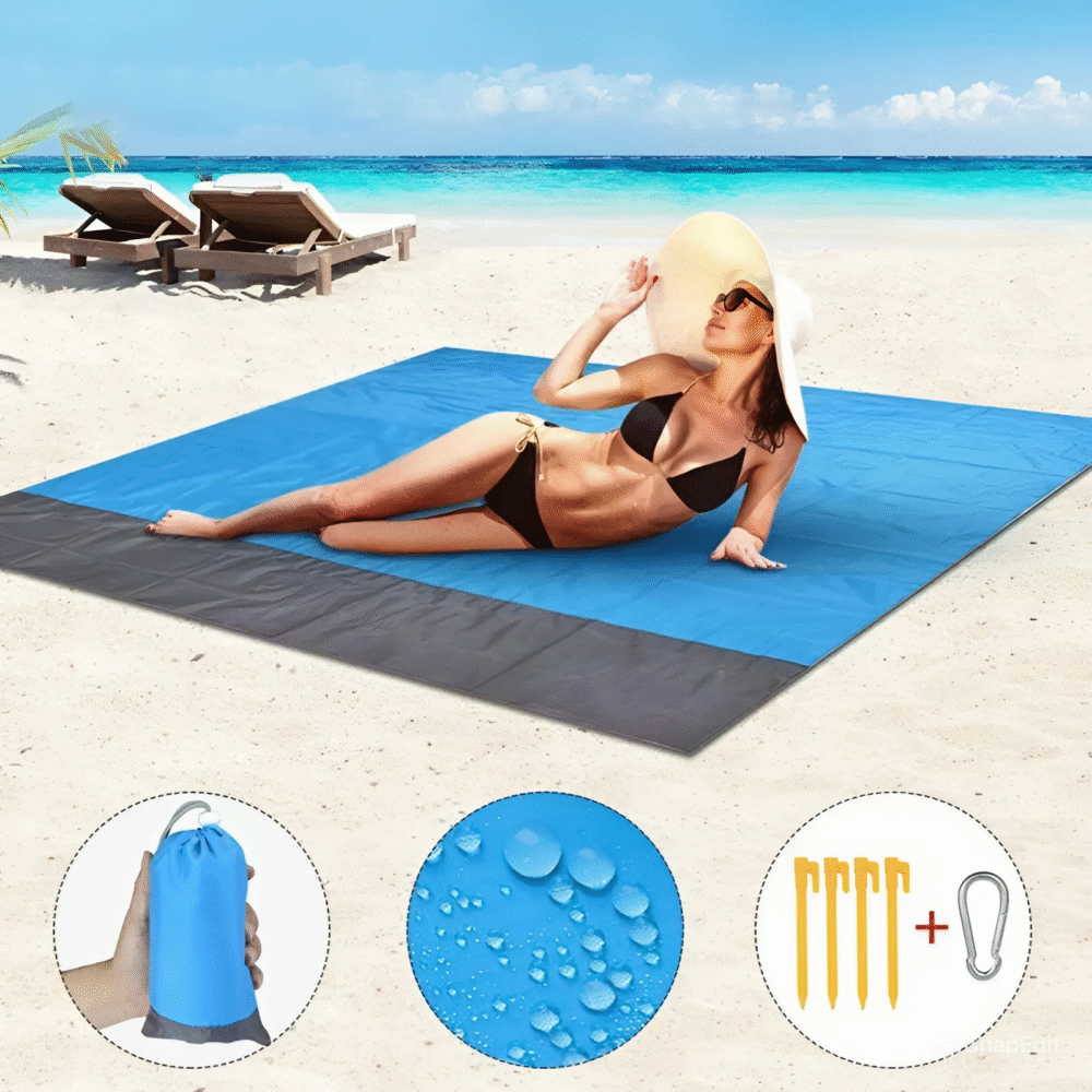 Waterproof Beach Camping Mat With Storage Bag