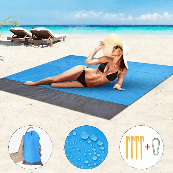 Waterproof Beach Camping Mat With Storage Bag