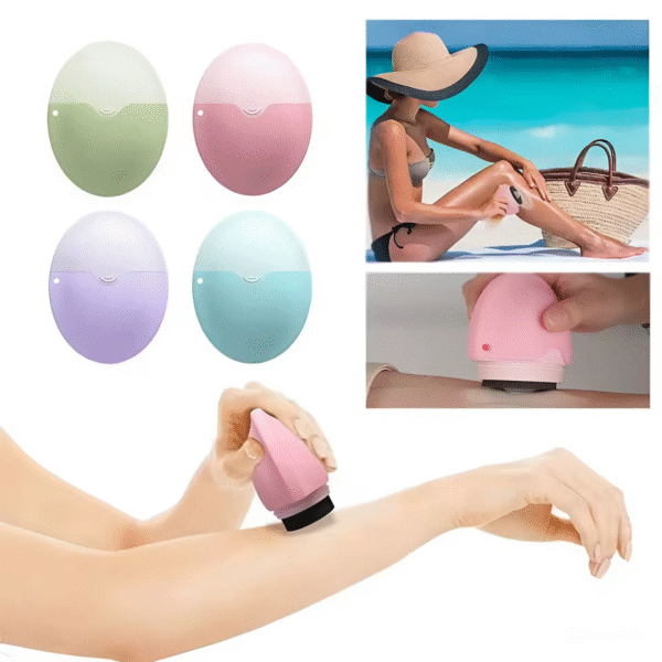 🔥Hot Sale🔥Silicone Roll-on Sponge Sunscreen Applicator - Image 2